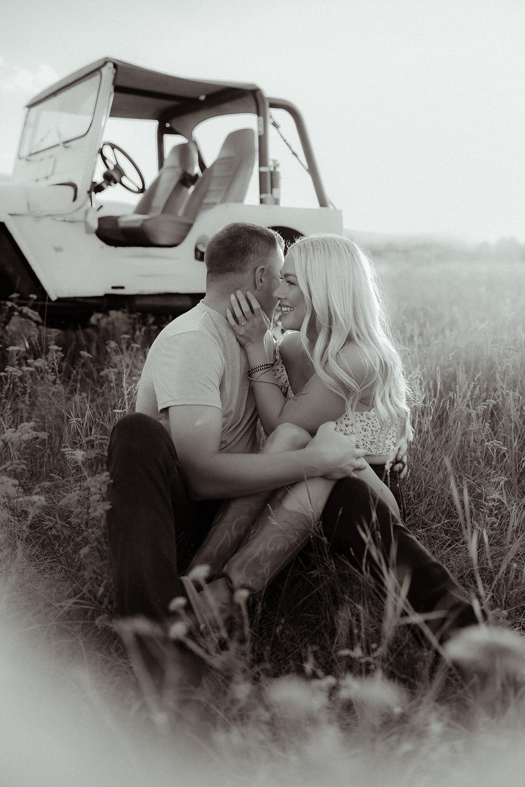 romantic couple portraits in Kalispell, MT