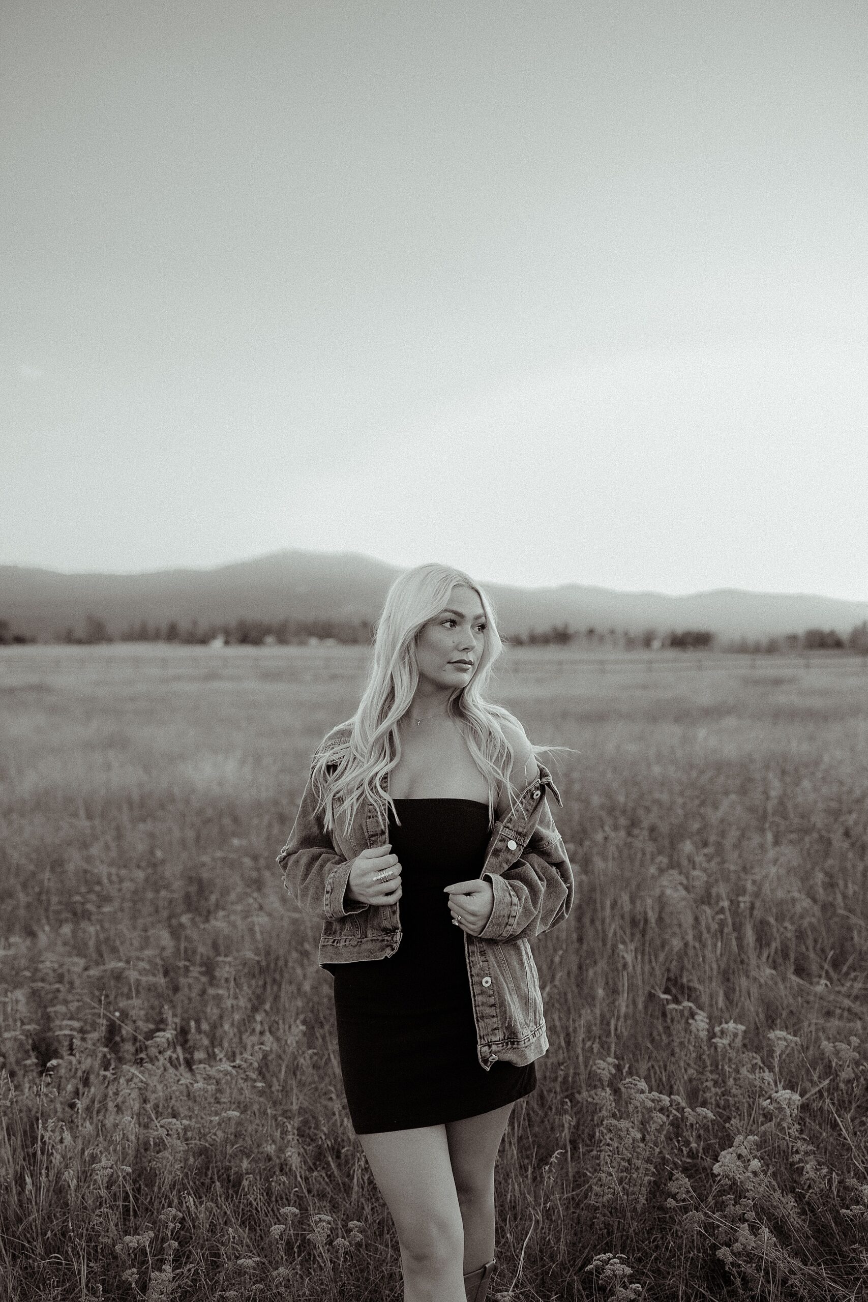 portrait of woman in Montana 