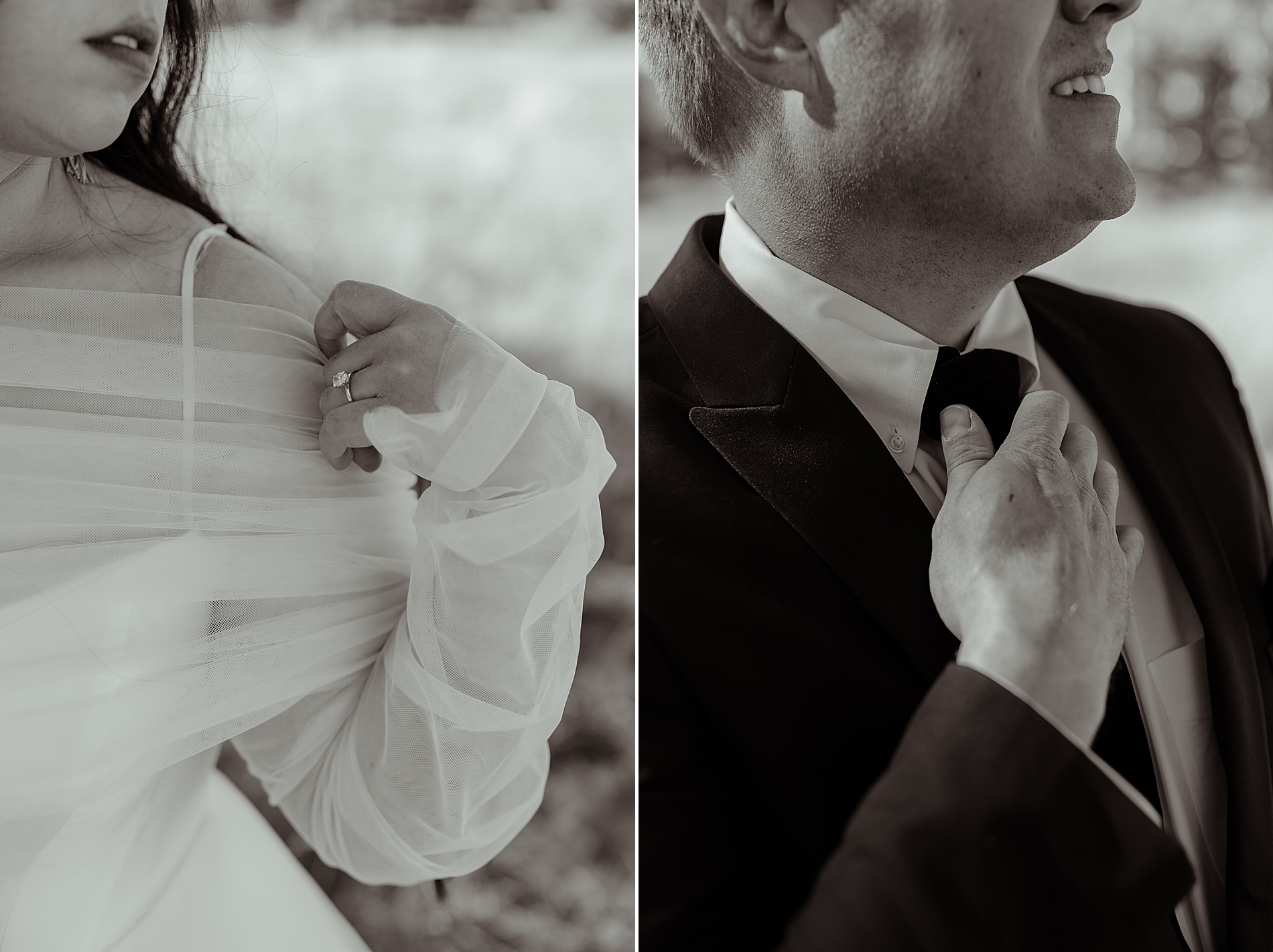 timeless bride and groom portraits and details