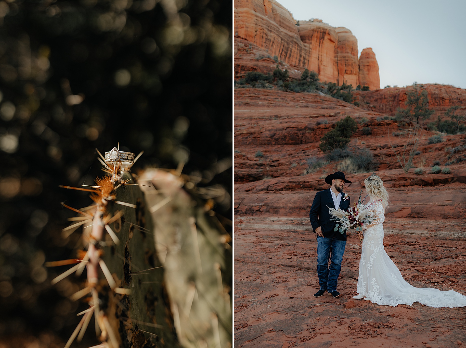 Sedona, AZ elopement at Cathedral Rock